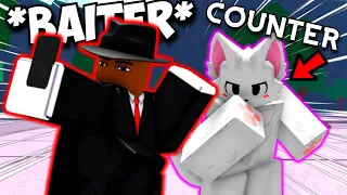 Baiting TOXIC PLAYERS Is EASY In Roblox The Strongest Battlegrounds