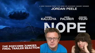 NOPE (Final Trailer) The POPCORN JUNKIES REACTION