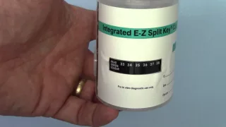EZ Split Cup 7 drug test kit training pack part 3