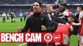 BENCH CAM | London derby delight! | Chelsea vs Arsenal (0-1) | Premier League