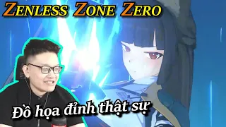 Damper cùng kênh chat reaction game mới của Mihoyo: Zenless Zone Zero - Game đồ họa TO quá.