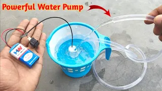 Mini Powerful Water Pump 3-9 volts (Unboxing & Testing)