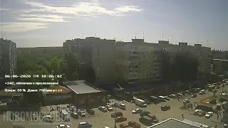 Timelapse 06-06-2020 - Новомосковск, Украина