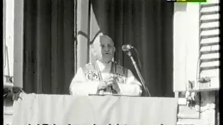 PRIMO GENNAIO 1963 BENEDIZIONE DI PAPA GIOVANNI XXIII
