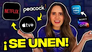 Netflix, Apple TV+ y Peacock SE UNEN 😱 COMBOS DE STREAMING | Nuevo Prime Channel SONY ONE