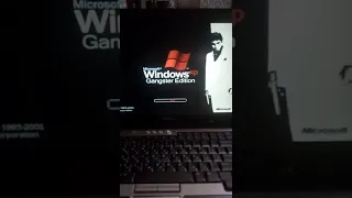 Windows XP gangster edition
