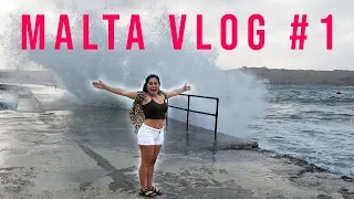 FIRST DAYS IN MALTA *CRAZY STORMS*