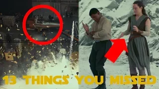 Star Wars: The Last Jedi | Behind The Scenes - 13 Things You Missed (SPOILERS)