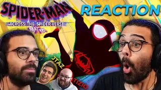 Dario Moccia reagisce a SPIDERMAN ACROSS THE SPIDER-VERSE + commenti con Jtaz e Tizioqualunque