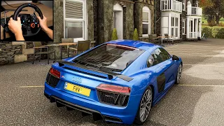 1000BHP Audi R8 V10 Plus | Forza Horizon 4 Gameplay (Logitech G29) | Ultra Graphics 4K