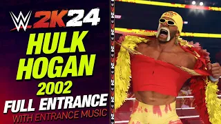 HULK HOGAN 02 WWE 2K24  ENTRANCE - #WWE2K24 HULK HOGAN  ENTRANCE
