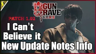 The Unexpected just happen! Gungrave G.O.R.E. Patch Update 1.02 Just Dropped