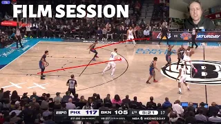 NETS defensive mistakes vs. SUNS | January 31, 2024