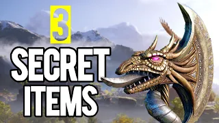 AC Odyssey Top 3 SECRET ITEMS you missed