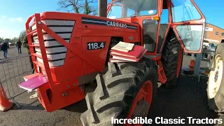 1980s Carraro 118.4 4x4 5.8 Litre 6-Cyl Perkins Diesel Tractor (100 HP)