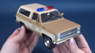 Jada Hollywood Rides Stranger Things Hoppers Chevy Blazer Diecast Car | Video Review