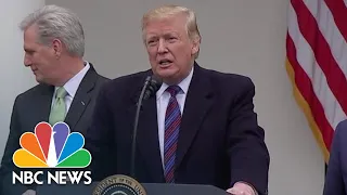 President Donald Trump: 'I Could' Declare National Emergency For Border Wall Funding | NBC News