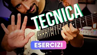 5 ESERCIZI DI TECNICA (che non stai facendo) per DOMINARE la CHITARRA | Lezioni di Chitarra