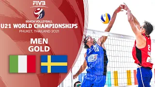 ITA vs. SWE - Men's Gold | U21 Beach Volleyball World Champs 2021