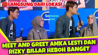 FULL LIVE MEET AND GREET AMKA LESTI DAN RIZKY BILLAR HEBOH BANGET