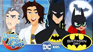 DC Super Hero Girls | Best Batman & Bruce Wayne Cameos! 🦇 | @dckids