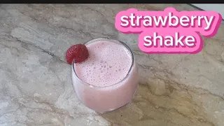 preparation to make your ramzan easier strawberry shake keep it in your freezr  before you make