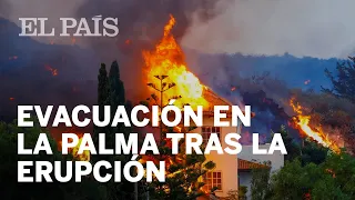 Así ha sido la EVACUACIÓN en LA PALMA tras la ERUPCIÓN del VOLCÁN