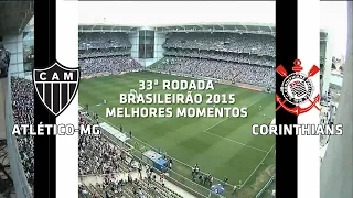 Melhores Momentos - Atlético-MG 0 x 3 Corinthians - Brasileirão - 01/11/2015