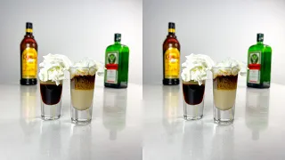 Jager blowjob vs Kahlua blowjob shooters