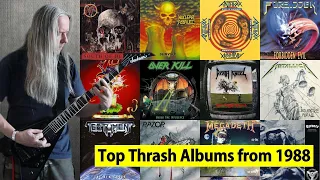 12 Top Thrash Metal Albums From 1988 In 1 Minute