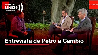 En entrevista con Cambio, Petro habló de su hijo Nicolás, de su salud y de la terna para fiscal