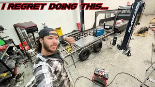 Building a Mini Gooseneck Trailer for my Mini Truck! (Part 8)