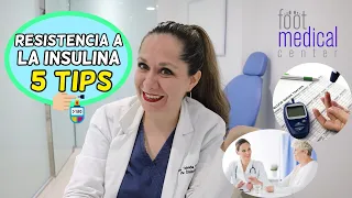 PREDIABETES, RESISTENCIA A LA INSULINA, REVIÉRTELA EN 5 PASOS👉😱 /Dra. Melissa Tejeida