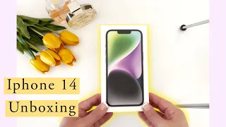 Apple Iphone 14 Midnight  - UNBOXING - 128GB + Phonecase&ScreenProtector ✨