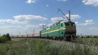 ЧС8-034 с поездом №248/247 Анапа — Москва