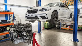 My BMW M2 S55 Engine is Better than Ever! Crank Hub Fix | M2 Rebuild Series | 4k