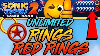 Sonic Dash 2 Cheat for Unlimited Free Rings & Red Rings