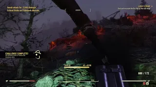 Fallout 76 : Killing the Flatwoods monster