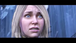 Supergirl Finds Out The Truth About Superman - Injustice 2 Cutscene