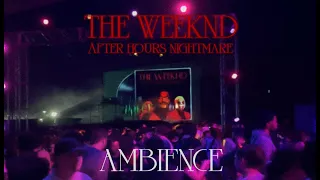 Ambience | Waiting in line for The Weeknd House at Halloween Horror Nights