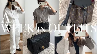 A Week in Outfits - 10 Outfits | Smart - Casual | Office Looks | Spring/Summer Edition