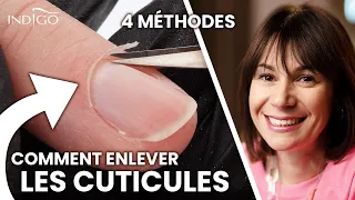 Comment enlever les cuticules des ongles avec ponceuse et pince - 4 façons | Indigo Nails Français