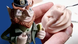 Sculpting a LEPRECHAUN from Polymer Clay - Creating Your Requests E02