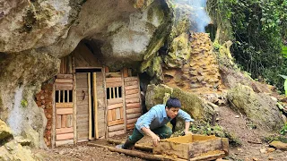 Build a house in a beautiful cave, have a stove, and go bushwalking