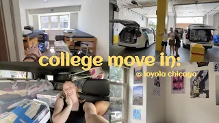 college move in at loyola chicago