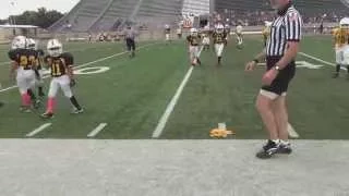 Worst Kickoff in Football Ever - Negative 10 yard kickoff? How does that happen? Football Bloopers