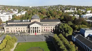 Wiesbaden von oben Teil I in 4K