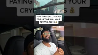 Legally avoid paying taxes on your crypto currency gains - donnell lamont morri tiktok