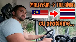 Traversam frontiera din Malaysia in Tailanda cu AUTORULOTA proprie ROMANEASCA!