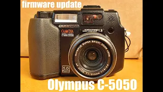 2024 firmware update Olympus C 5050 digital camera